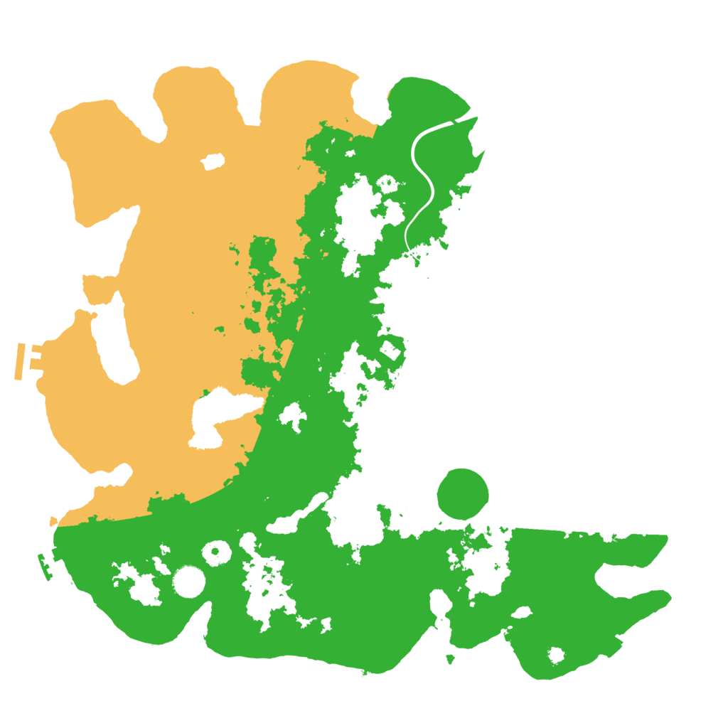 Biome Rust Map: Procedural Map, Size: 4000, Seed: 440206901