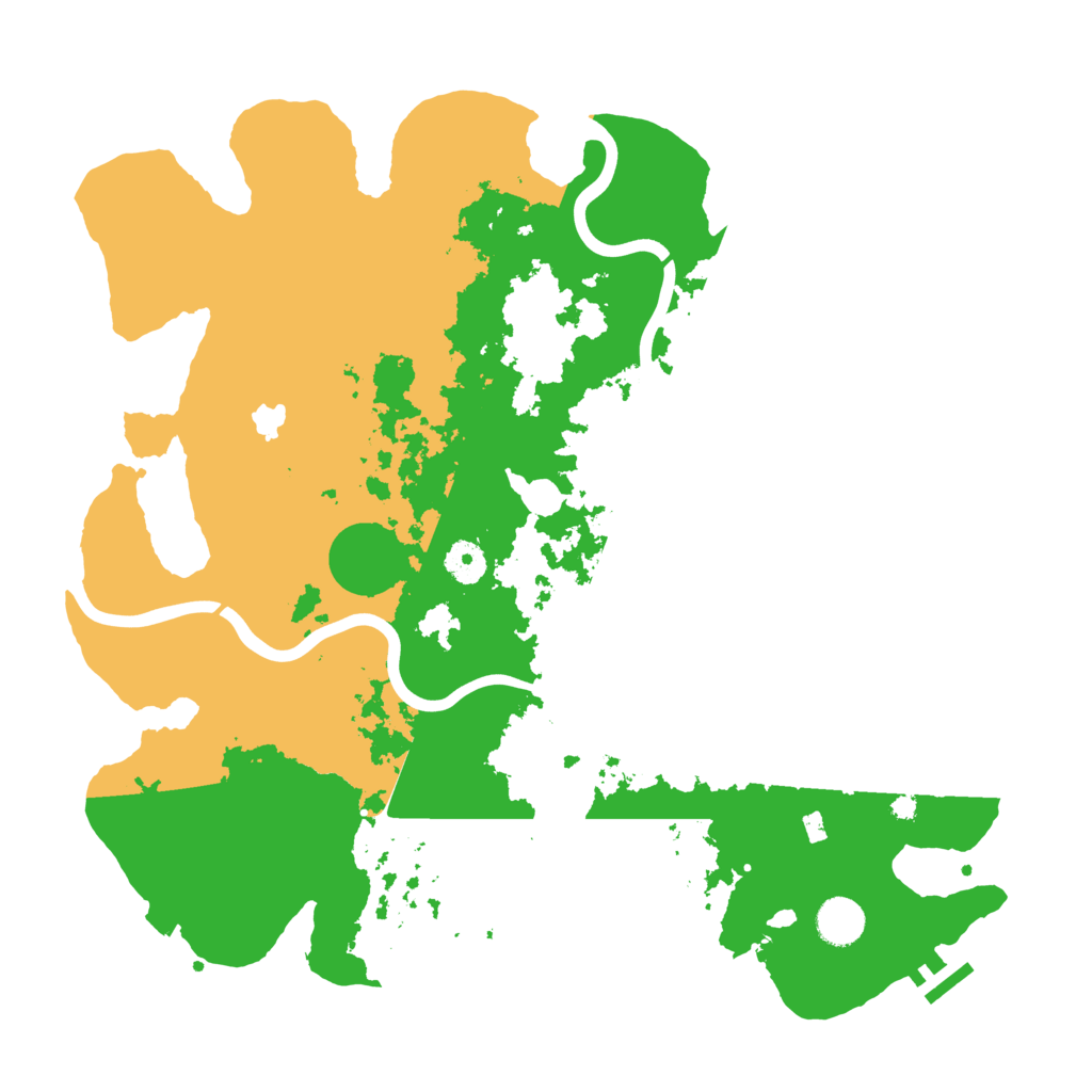 Biome Rust Map: Procedural Map, Size: 4000, Seed: 440206901