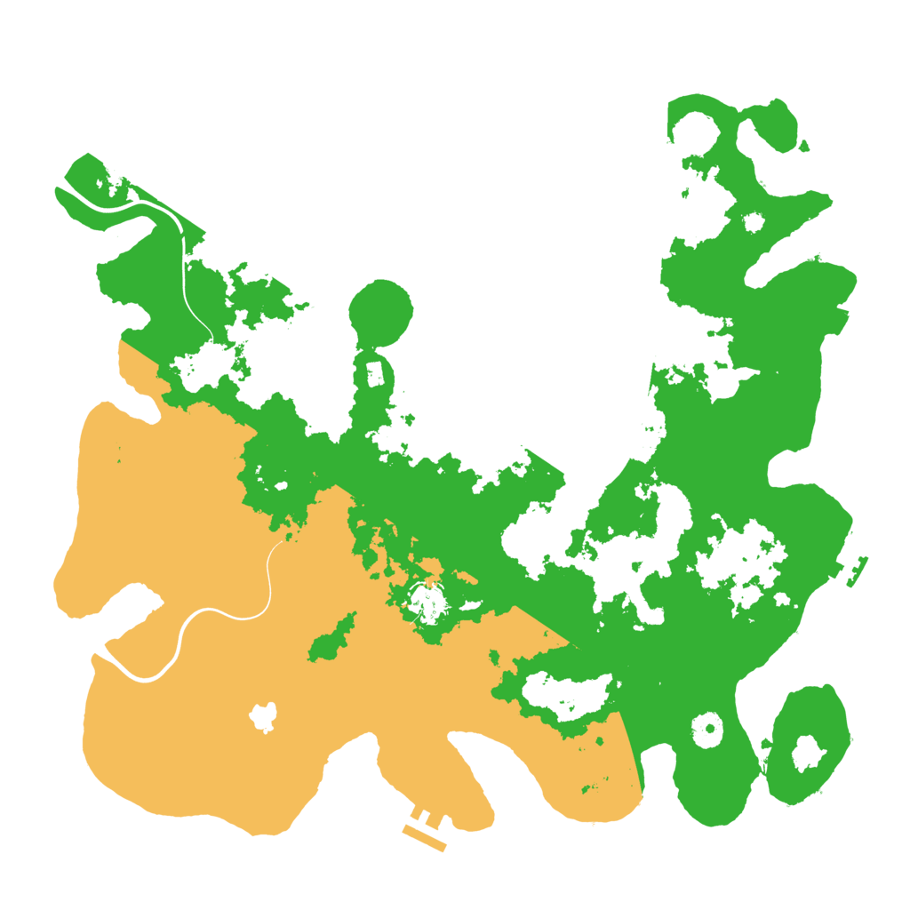 Biome Rust Map: Procedural Map, Size: 4000, Seed: 2027670880