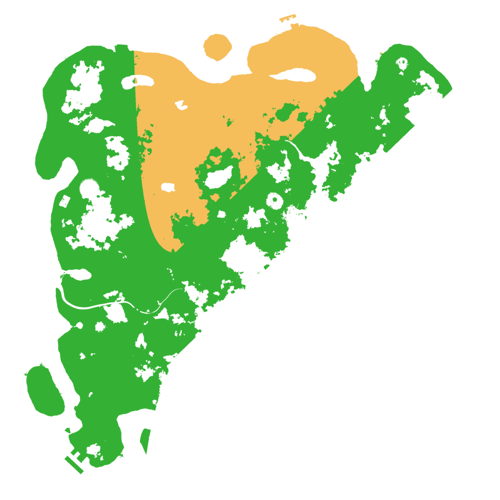 Biome Rust Map: Procedural Map, Size: 4500, Seed: 953898880