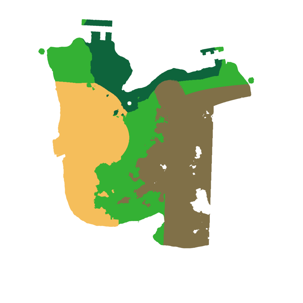 Biome Rust Map: Procedural Map, Size: 2000, Seed: 78634674