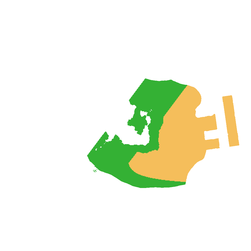 Biome Rust Map: Procedural Map, Size: 1000, Seed: 605887596