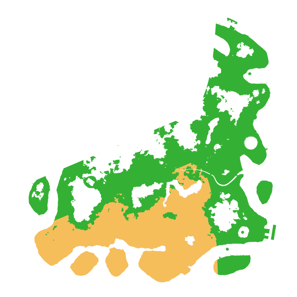 Biome Rust Map: Procedural Map, Size: 4000, Seed: 1585815286