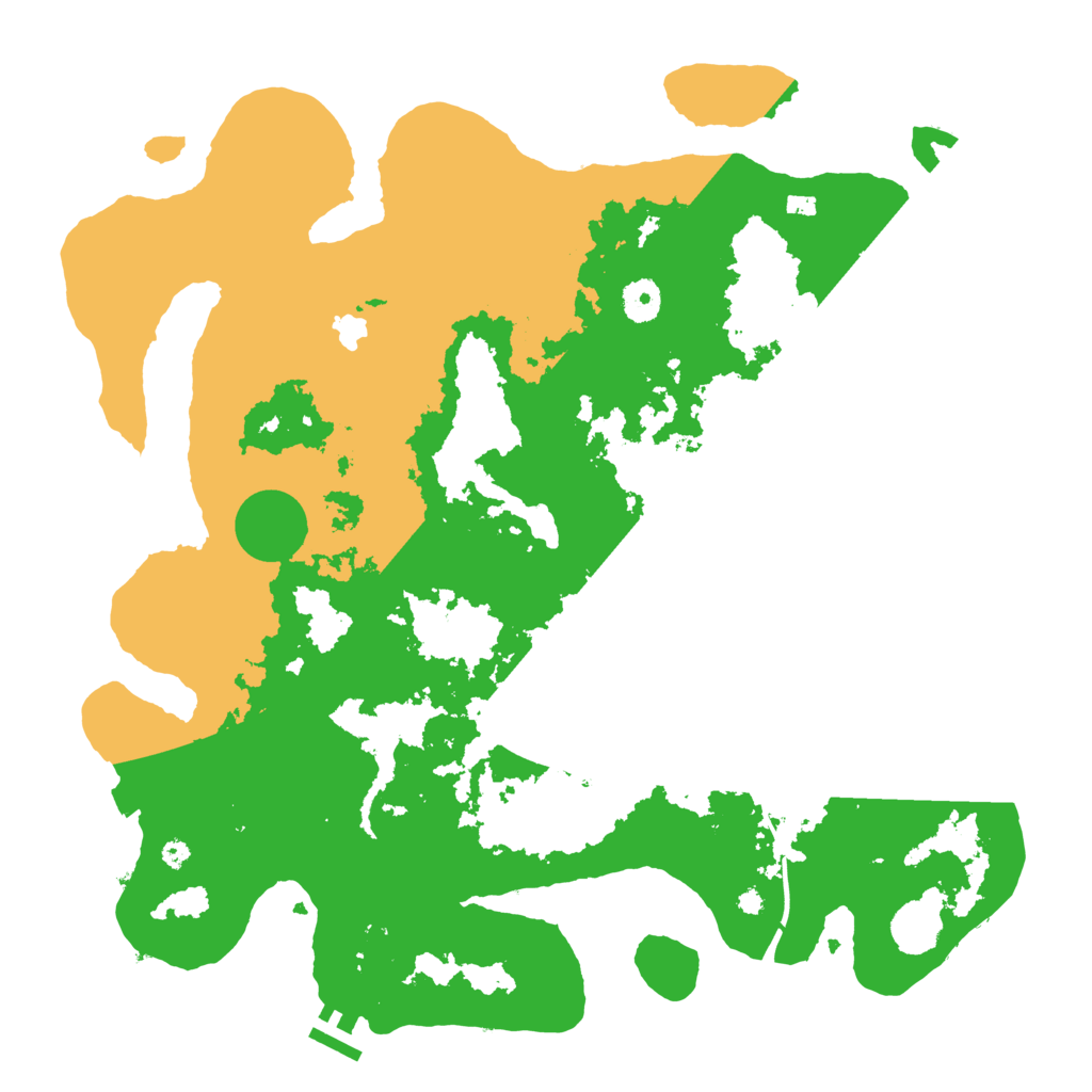 Biome Rust Map: Procedural Map, Size: 4000, Seed: 6254