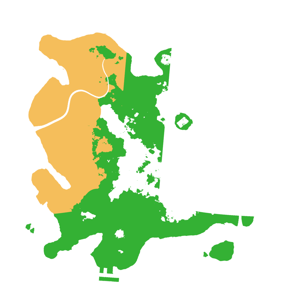 Biome Rust Map: Procedural Map, Size: 3000, Seed: 506723683