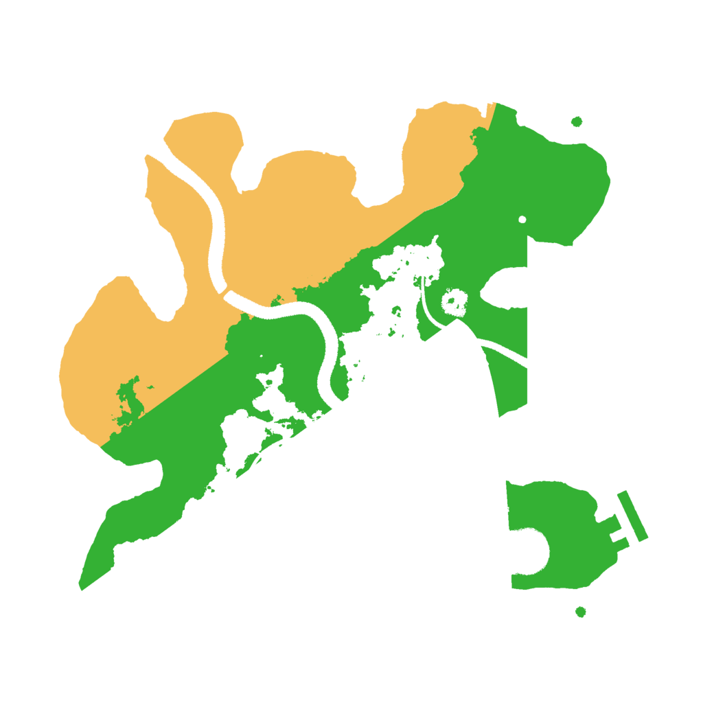 Biome Rust Map: Procedural Map, Size: 2700, Seed: 1584428412