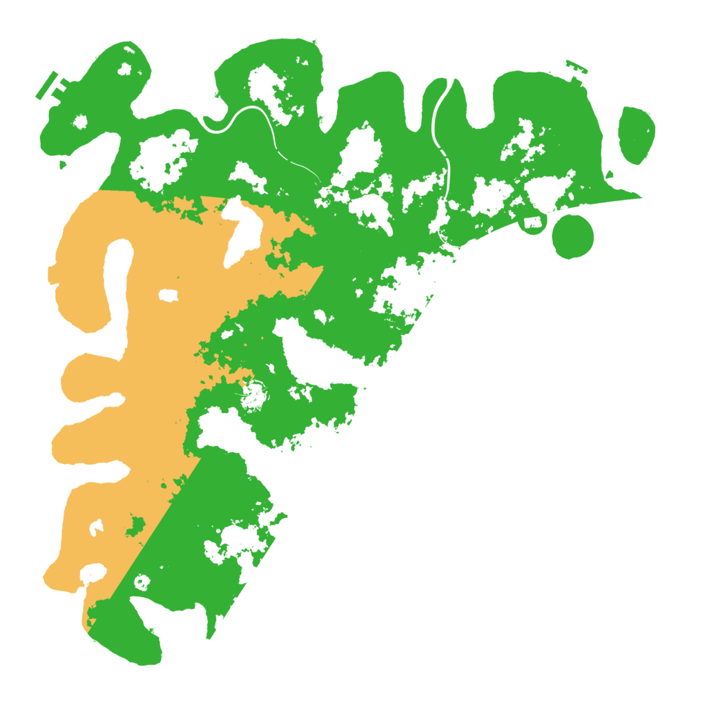 Biome Rust Map: Procedural Map, Size: 4500, Seed: 502126681
