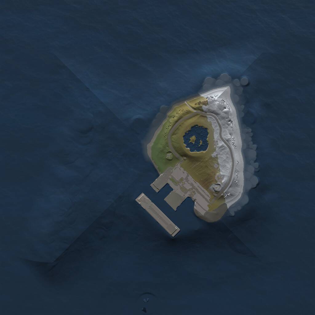 Rust Map: Procedural Map, Size: 1200, Seed: 858263714, 2 Monuments