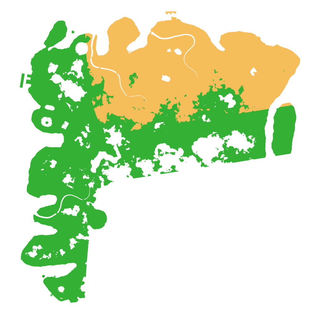 Biome Rust Map: Procedural Map, Size: 4500, Seed: 2138331120