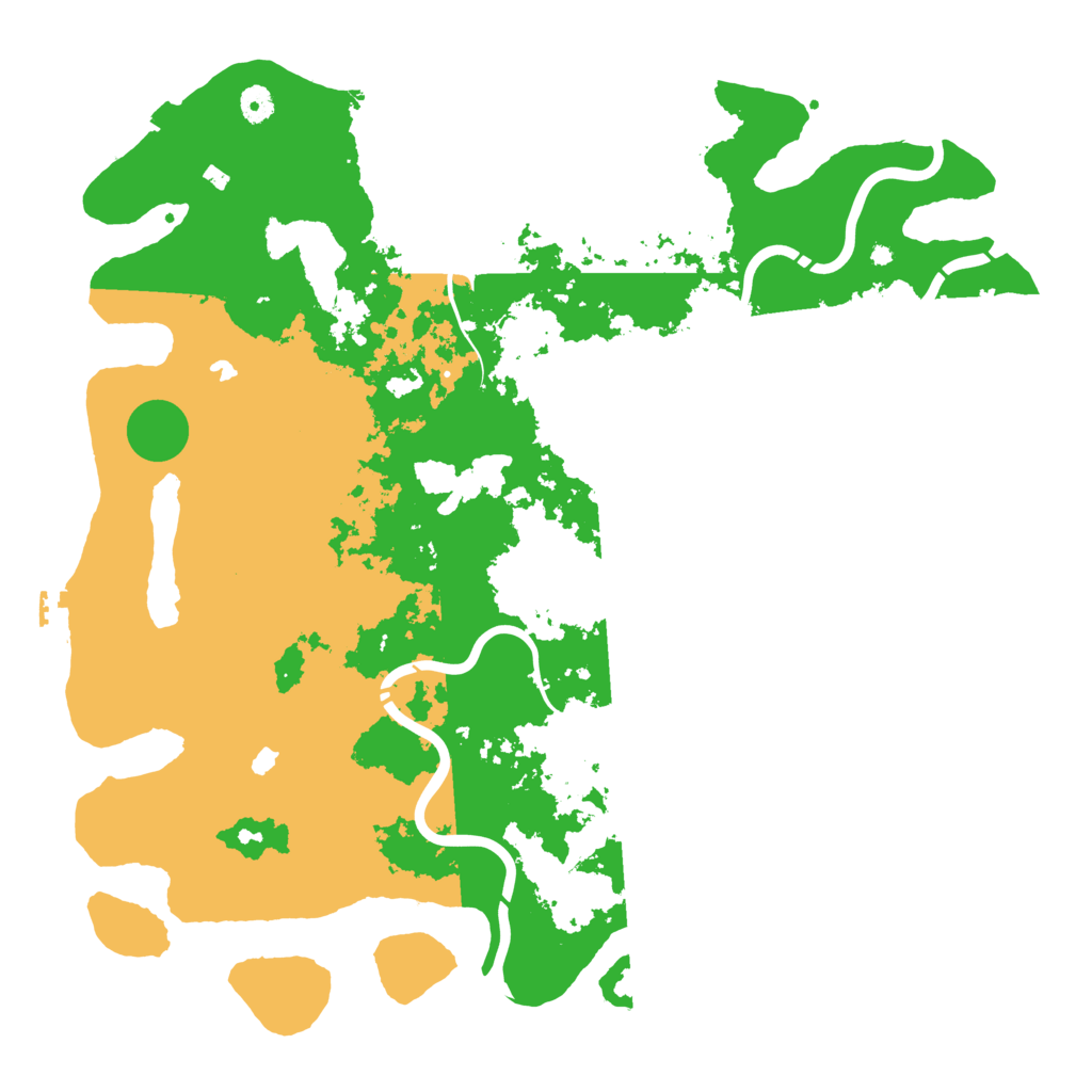 Biome Rust Map: Procedural Map, Size: 4650, Seed: 1841432007