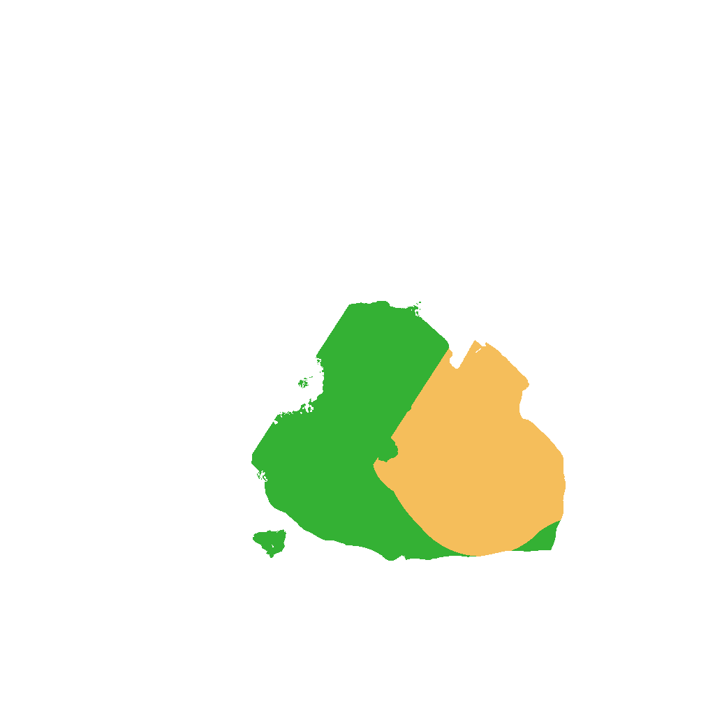 Biome Rust Map: Procedural Map, Size: 1200, Seed: 823987718