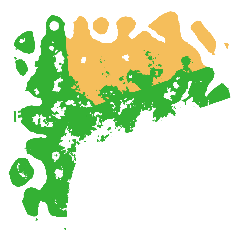 Biome Rust Map: Procedural Map, Size: 4500, Seed: 6969651