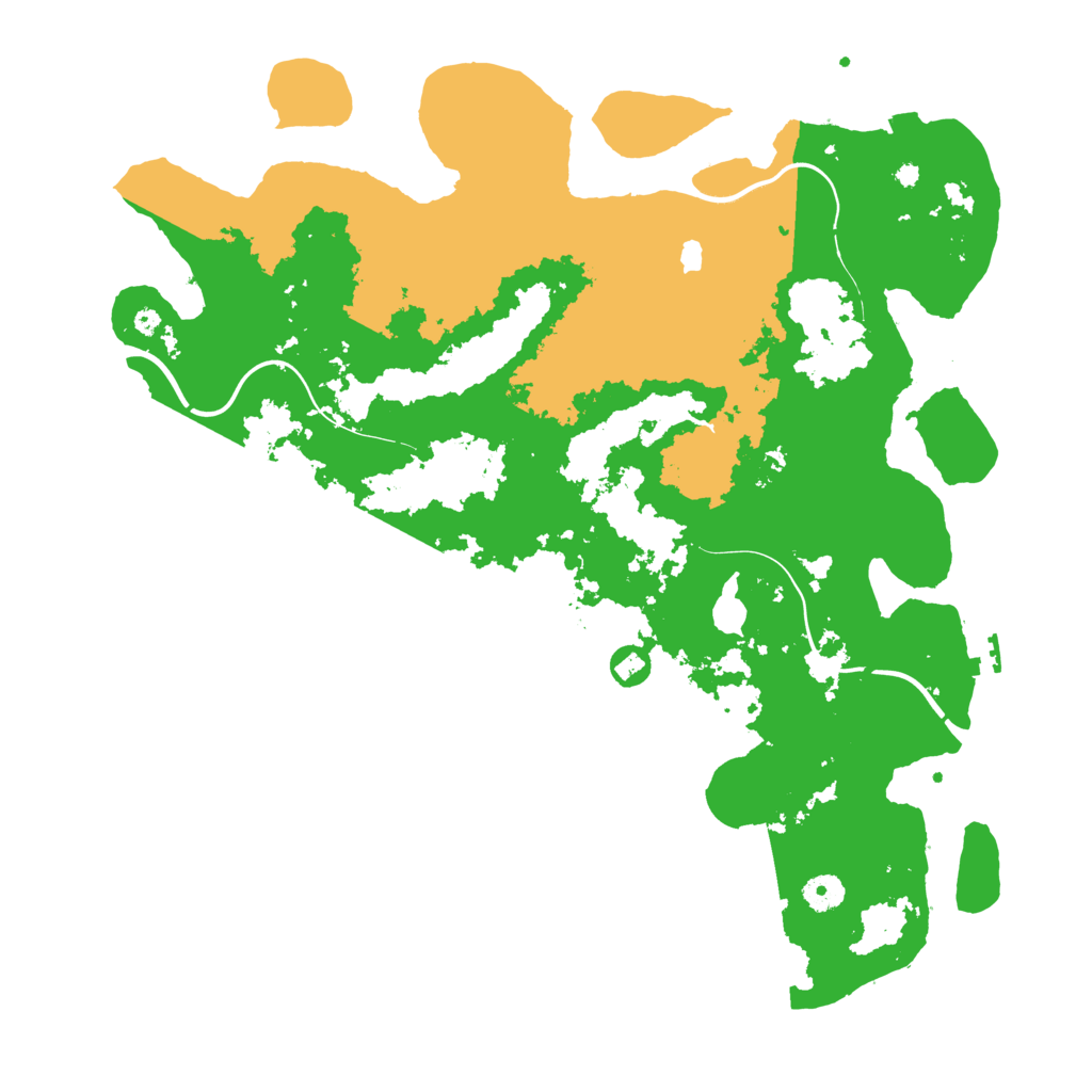 Biome Rust Map: Procedural Map, Size: 4250, Seed: 1397479882