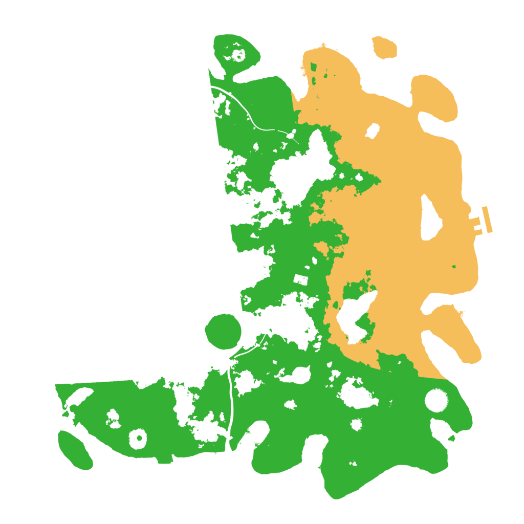 Biome Rust Map: Procedural Map, Size: 4000, Seed: 71284600