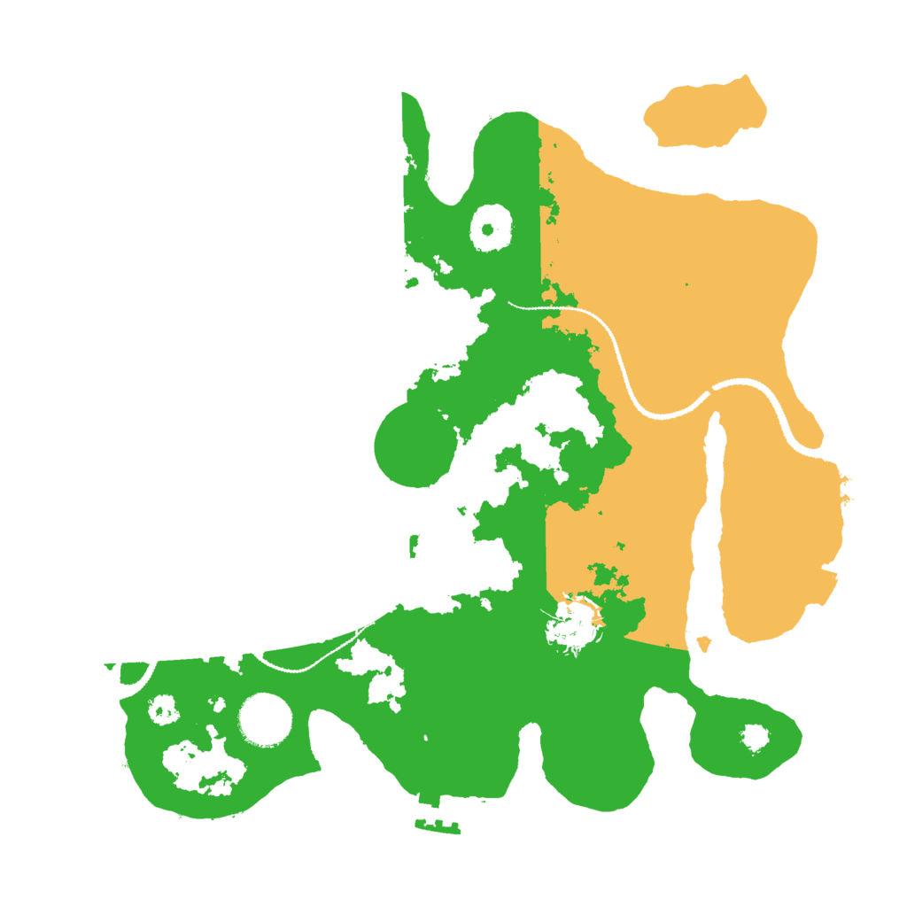 Biome Rust Map: Procedural Map, Size: 3000, Seed: 2118185604