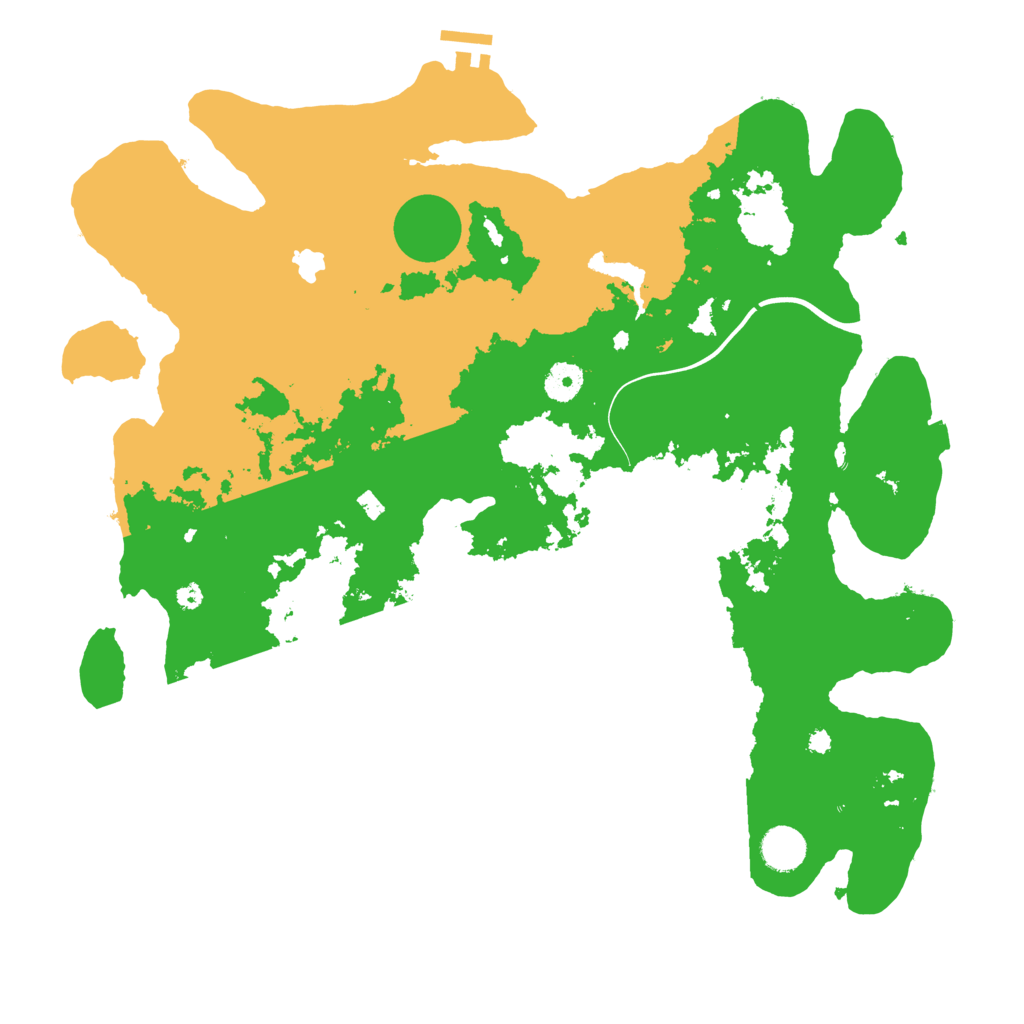 Biome Rust Map: Procedural Map, Size: 4000, Seed: 85260700