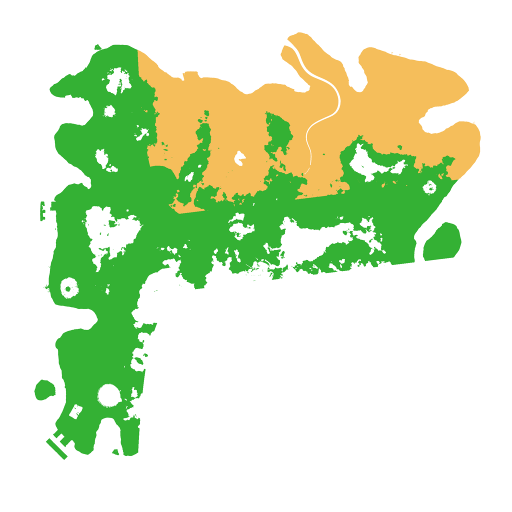 Biome Rust Map: Procedural Map, Size: 4000, Seed: 67514