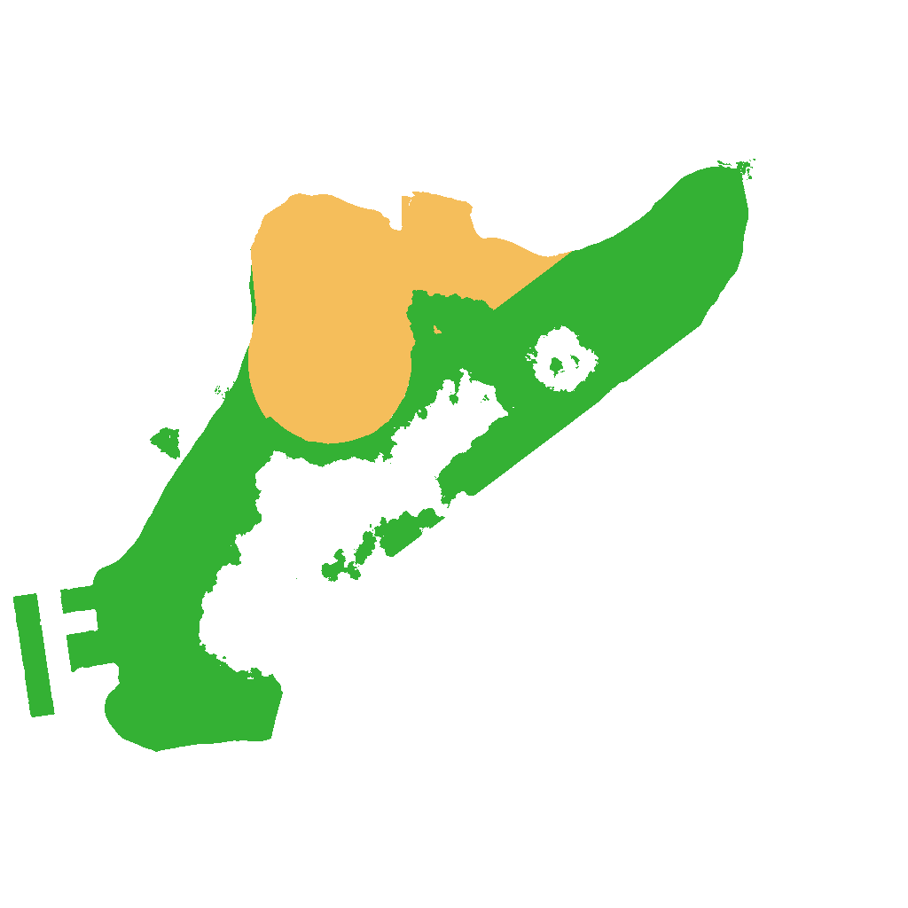 Biome Rust Map: Procedural Map, Size: 1500, Seed: 3422253