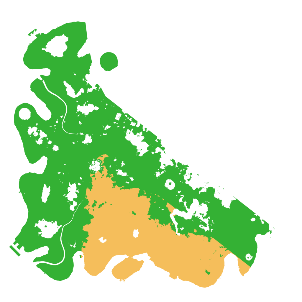 Biome Rust Map: Procedural Map, Size: 4500, Seed: 190627523