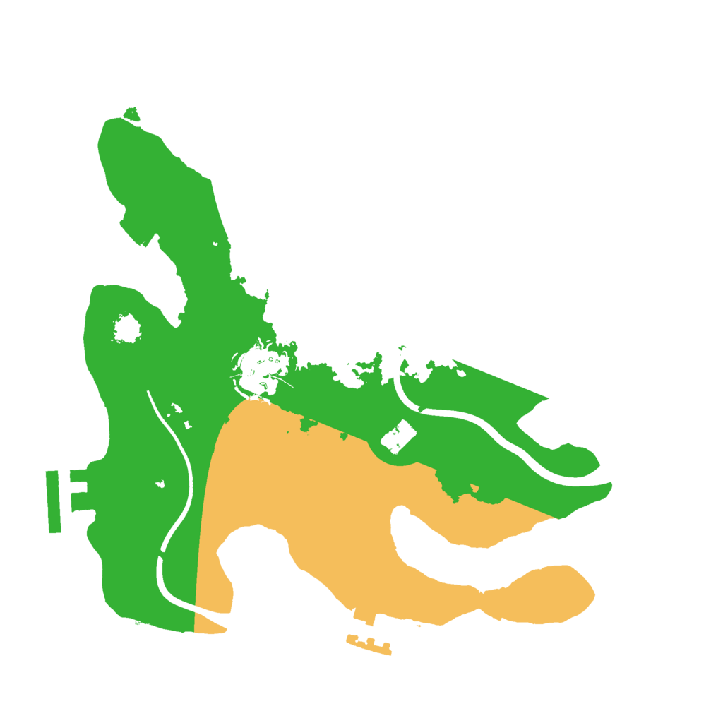 Biome Rust Map: Procedural Map, Size: 2350, Seed: 69