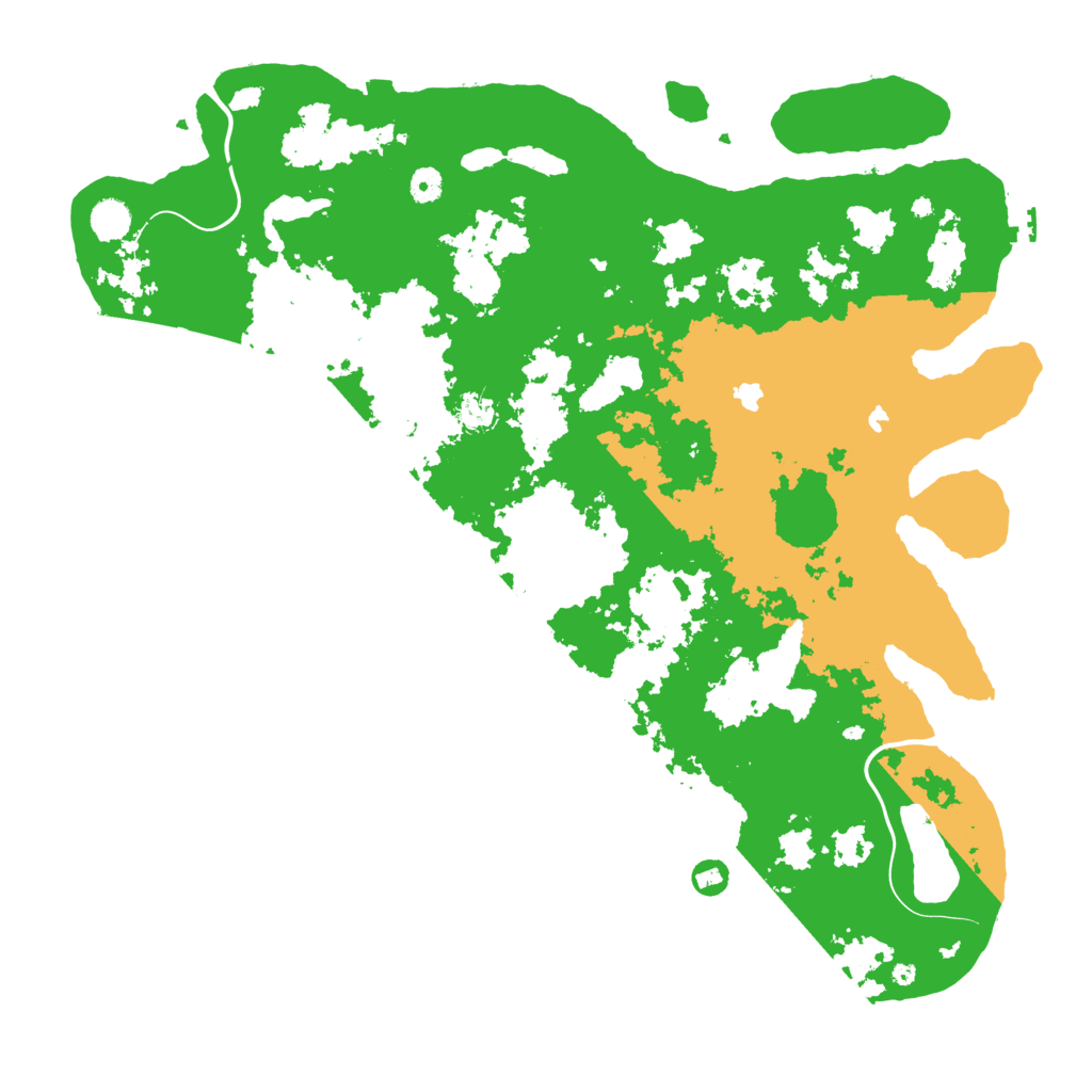 Biome Rust Map: Procedural Map, Size: 4800, Seed: 578424677