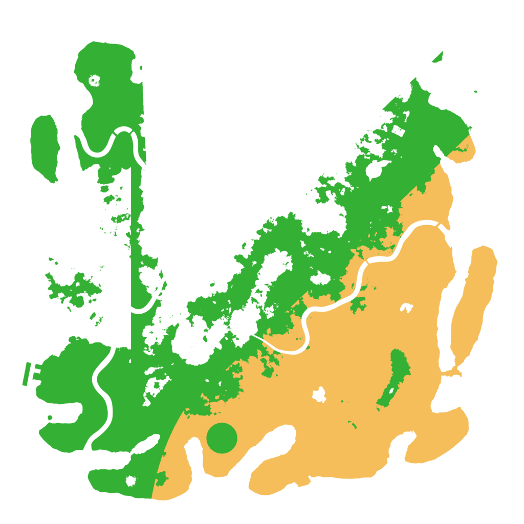 Biome Rust Map: Procedural Map, Size: 4500, Seed: 1140477222