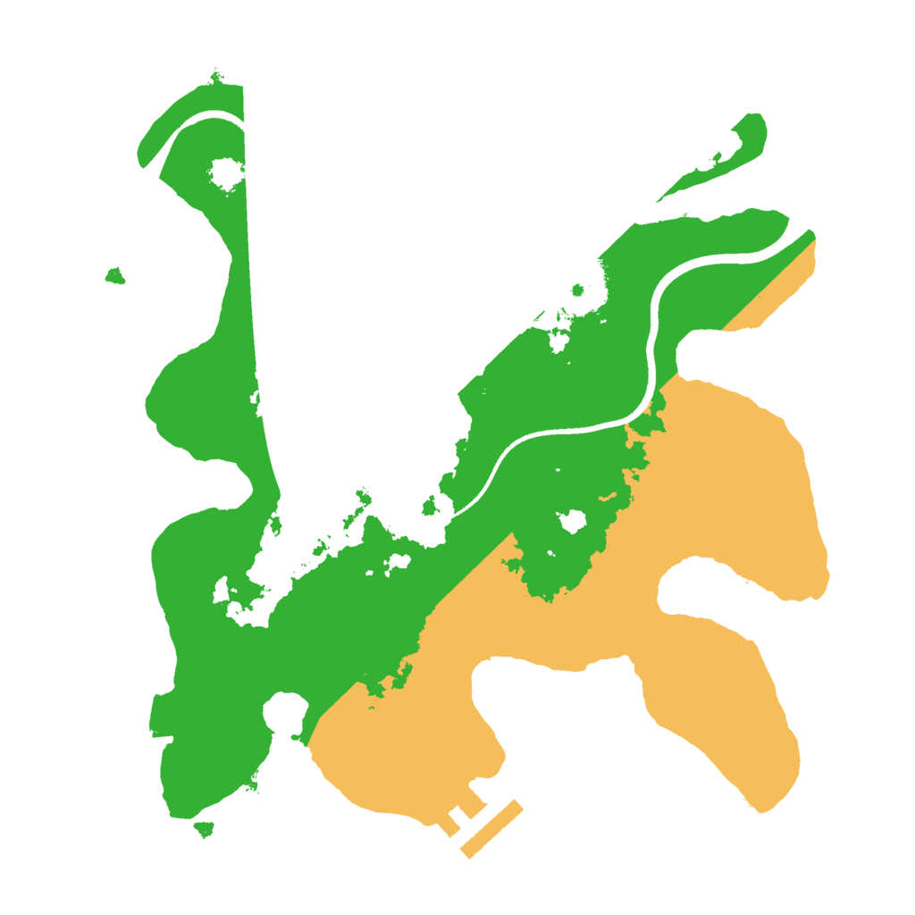 Biome Rust Map: Procedural Map, Size: 2500, Seed: 1649290101