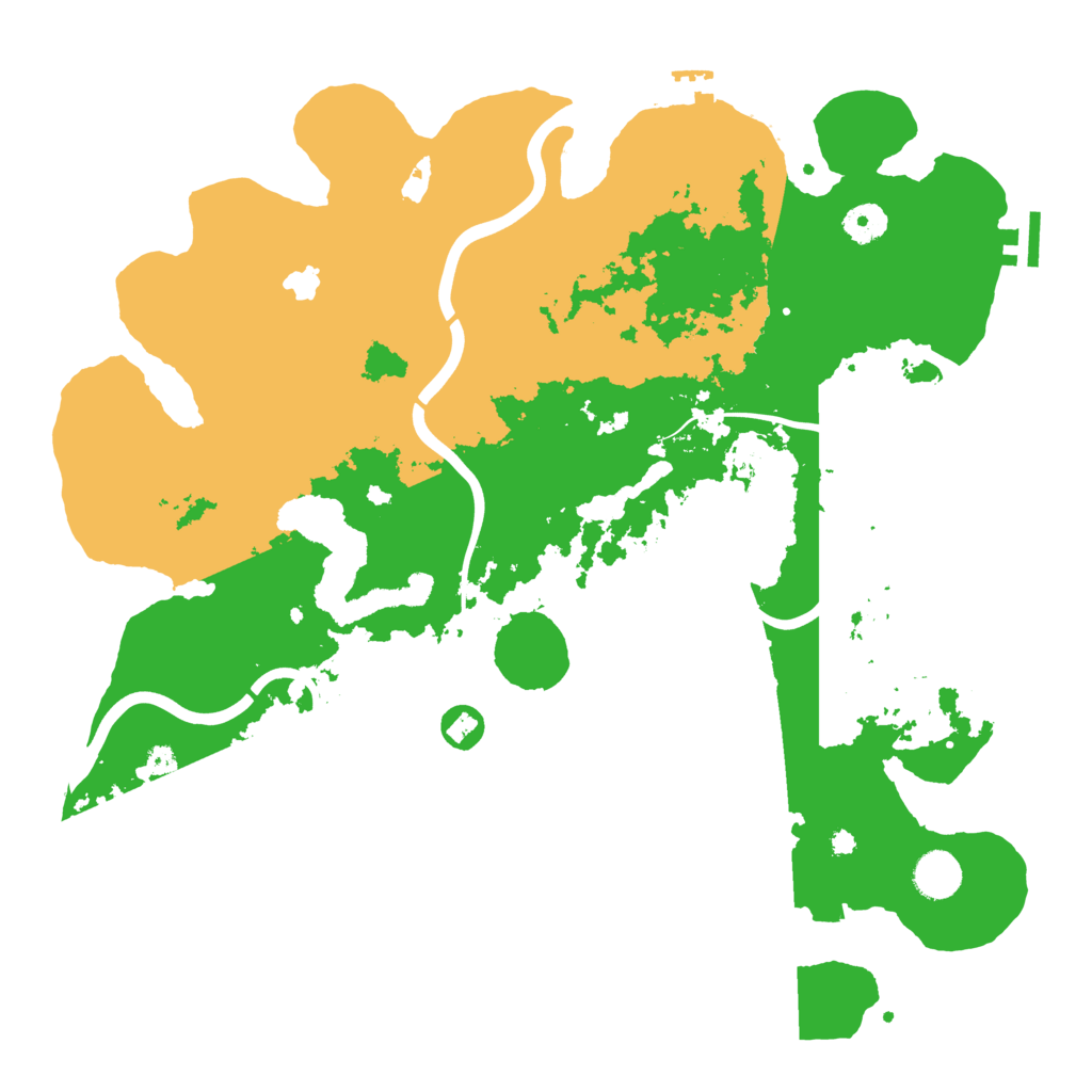 Biome Rust Map: Procedural Map, Size: 4000, Seed: 879320907