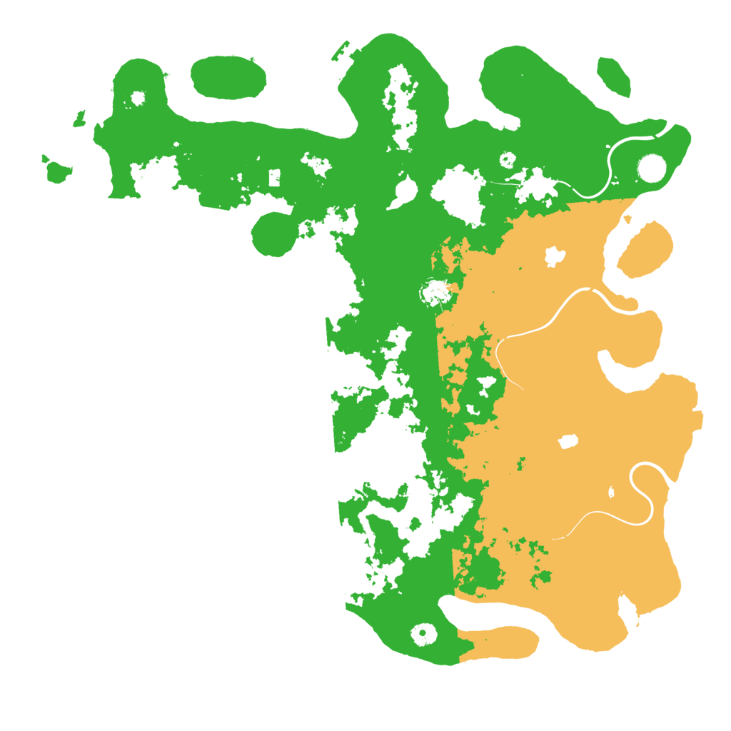 Biome Rust Map: Procedural Map, Size: 4500, Seed: 1029999185