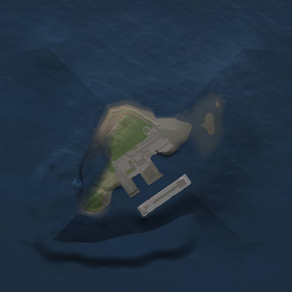 Rust Map: Procedural Map, Size: 1000, Seed: 671066677, 2 Monuments