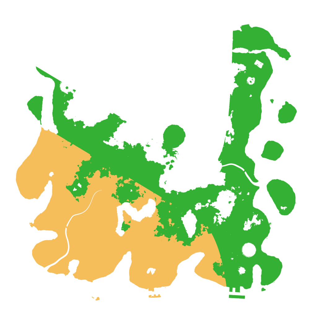 Biome Rust Map: Procedural Map, Size: 4000, Seed: 273846