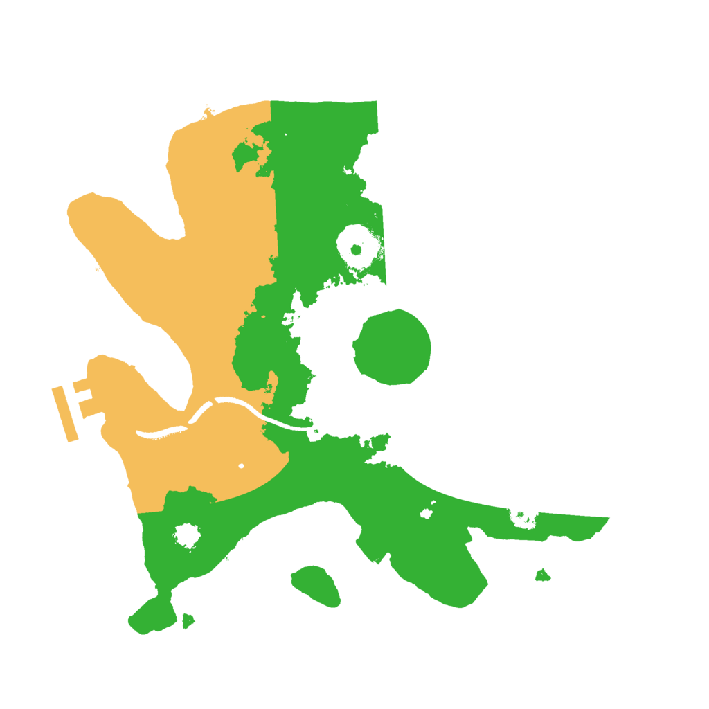 Biome Rust Map: Procedural Map, Size: 2550, Seed: 1231512873