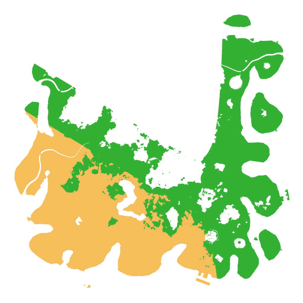 Biome Rust Map: Procedural Map, Size: 4200, Seed: 273846