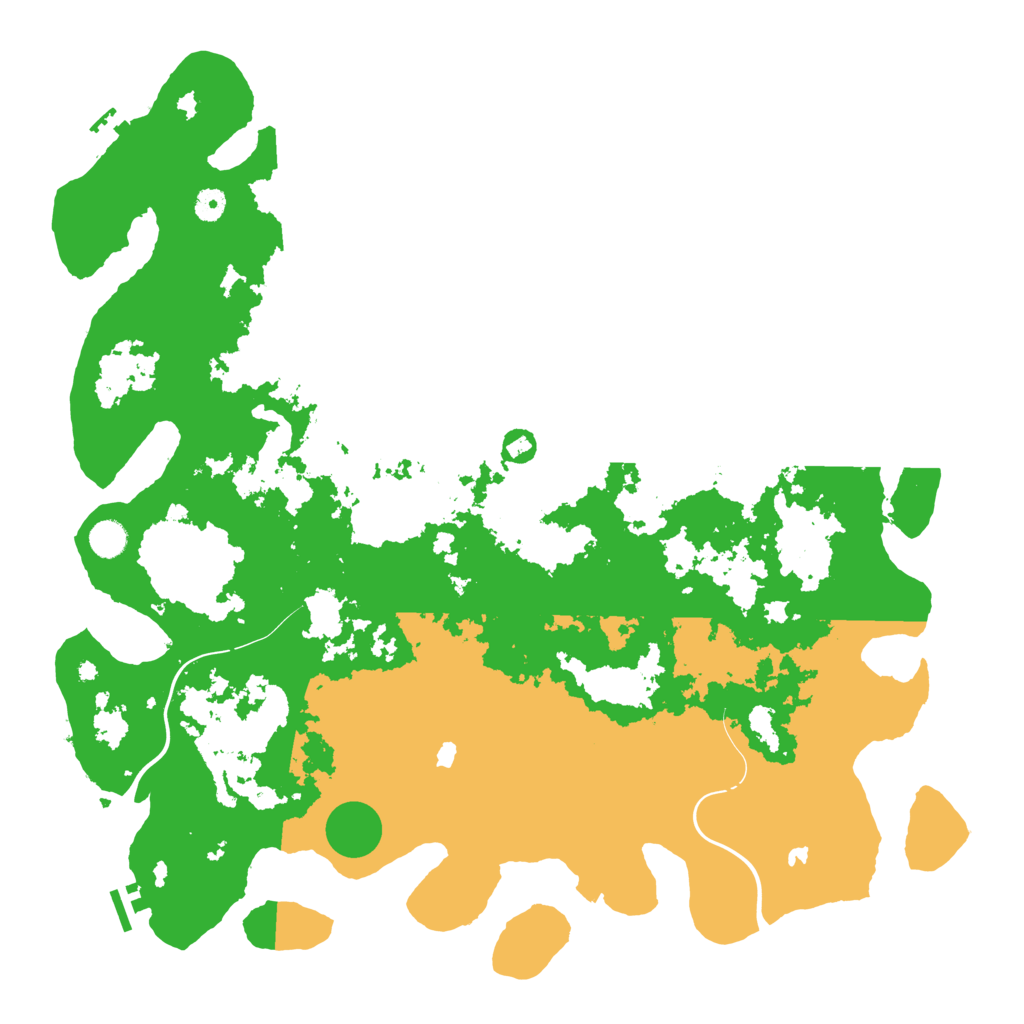 Biome Rust Map: Procedural Map, Size: 4800, Seed: 681068911
