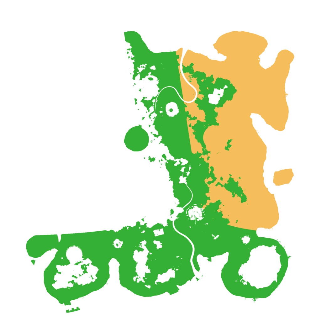 Biome Rust Map: Procedural Map, Size: 3525, Seed: 1994712735