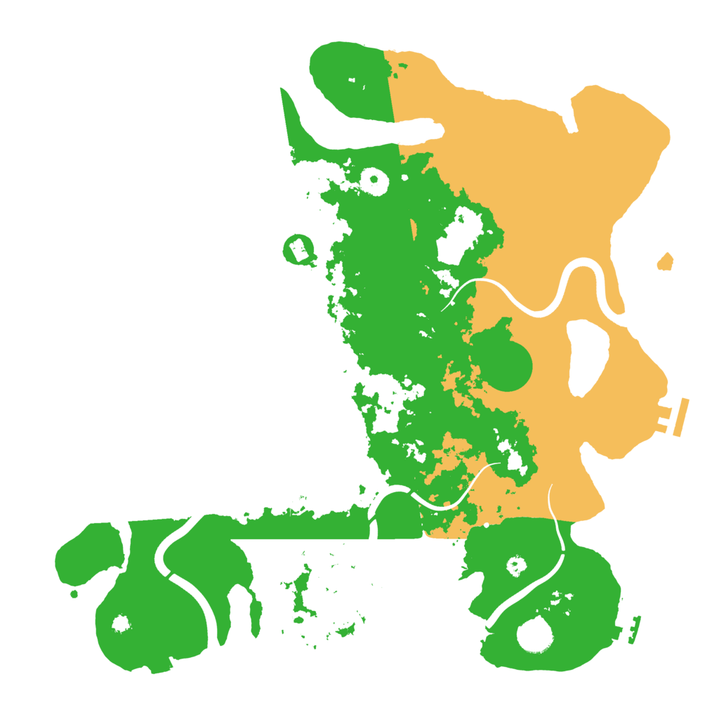 Biome Rust Map: Procedural Map, Size: 3750, Seed: 1994712735