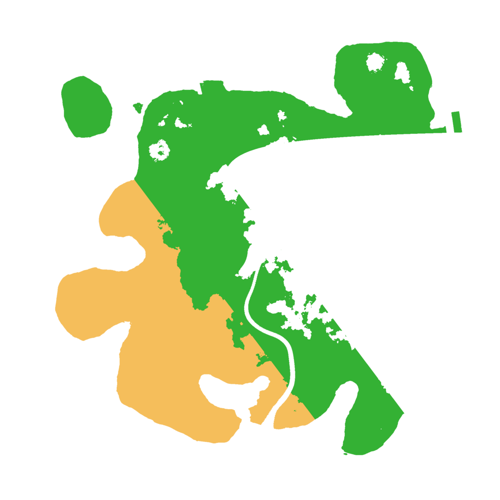Biome Rust Map: Procedural Map, Size: 2500, Seed: 897763482
