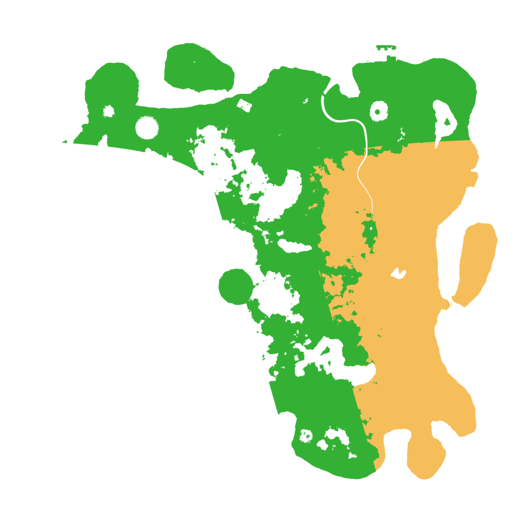 Biome Rust Map: Procedural Map, Size: 4000, Seed: 11092516