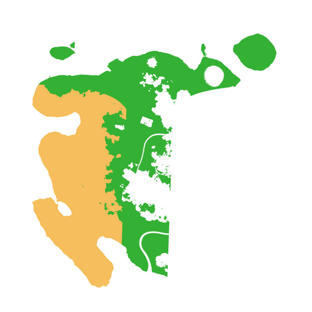 Biome Rust Map: Procedural Map, Size: 2800, Seed: 373500367