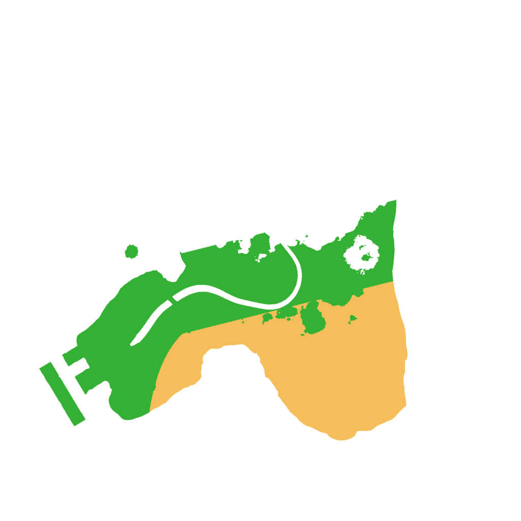 Biome Rust Map: Procedural Map, Size: 1556, Seed: 1