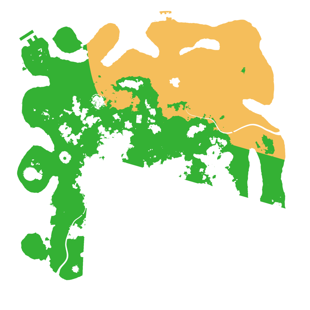 Biome Rust Map: Procedural Map, Size: 4000, Seed: 1662656465