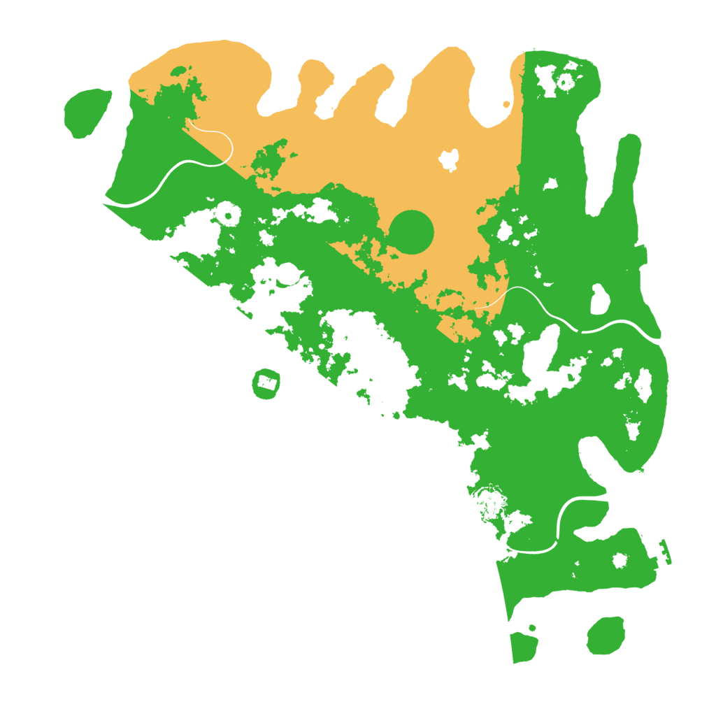 Biome Rust Map: Procedural Map, Size: 4250, Seed: 918425881