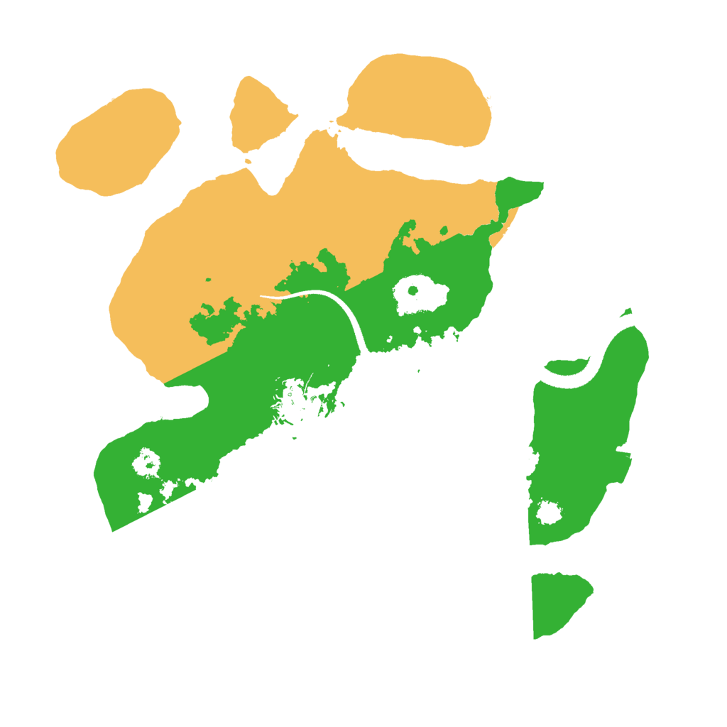 Biome Rust Map: Procedural Map, Size: 2700, Seed: 872979742