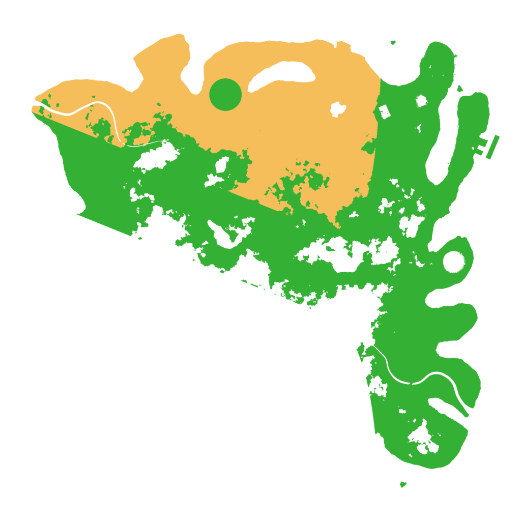 Biome Rust Map: Procedural Map, Size: 4250, Seed: 979834999