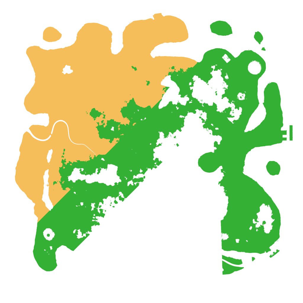 Biome Rust Map: Procedural Map, Size: 4000, Seed: 1509187834