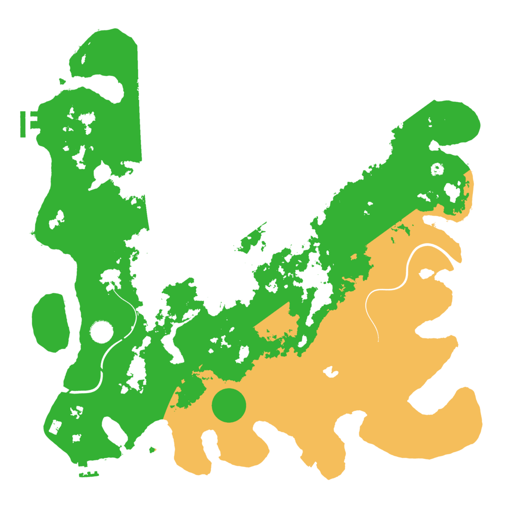 Biome Rust Map: Procedural Map, Size: 4000, Seed: 785027712