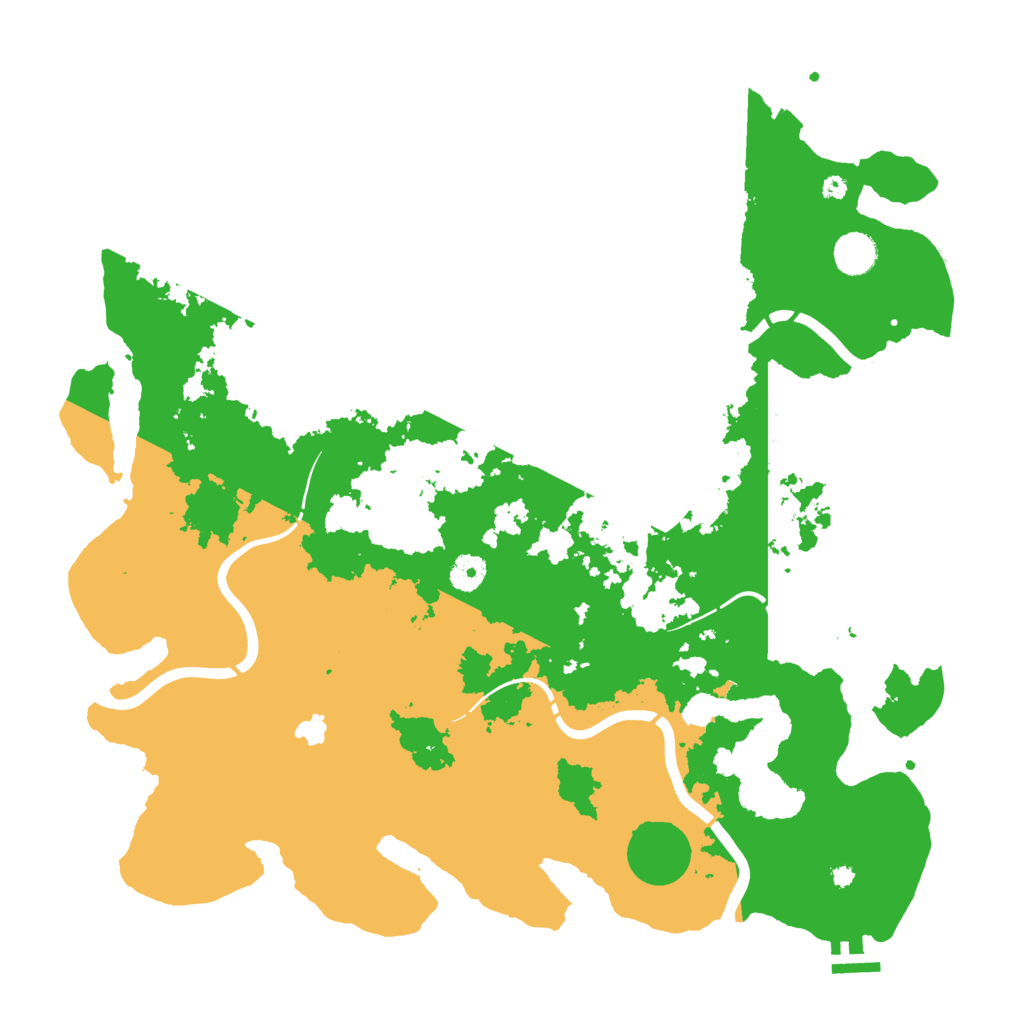 Biome Rust Map: Procedural Map, Size: 4250, Seed: 25031