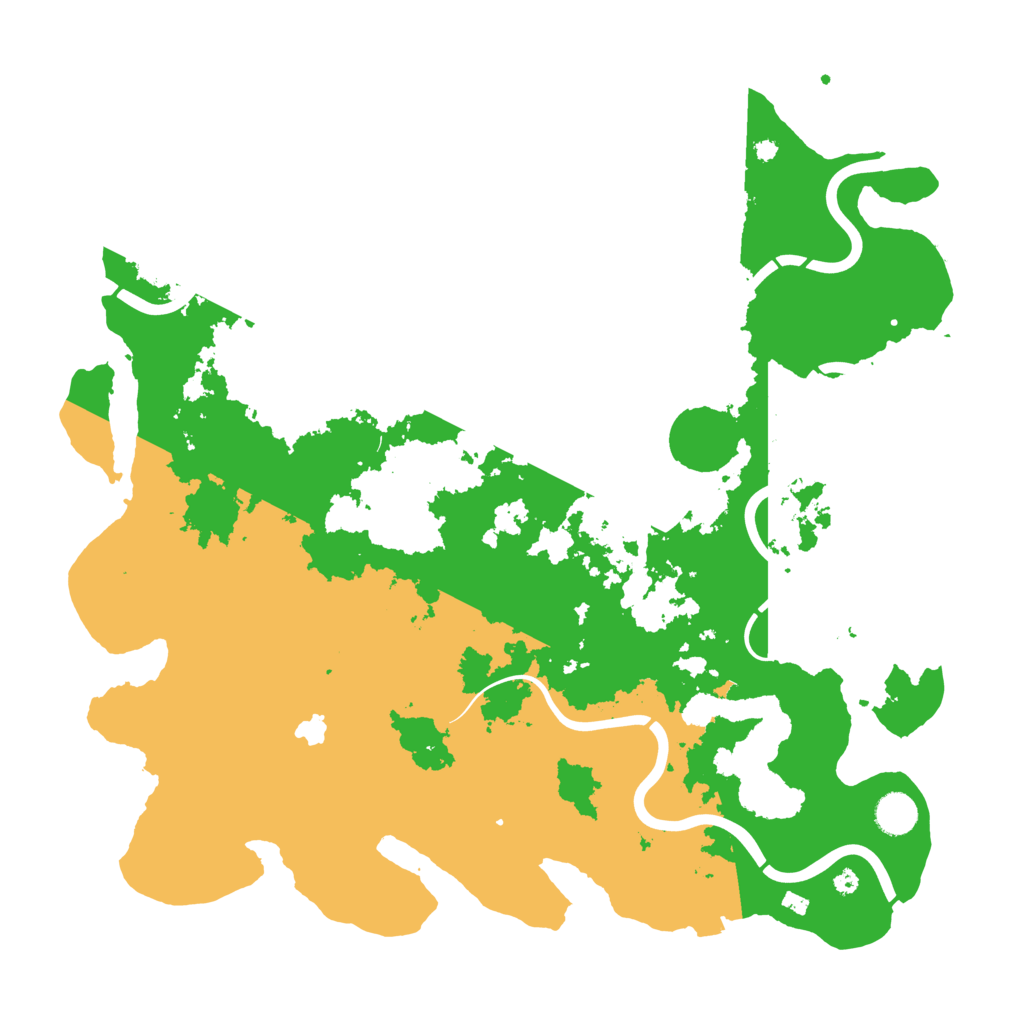 Biome Rust Map: Procedural Map, Size: 4250, Seed: 25031