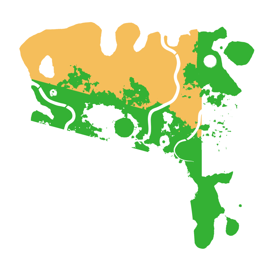 Biome Rust Map: Procedural Map, Size: 3750, Seed: 2129393397