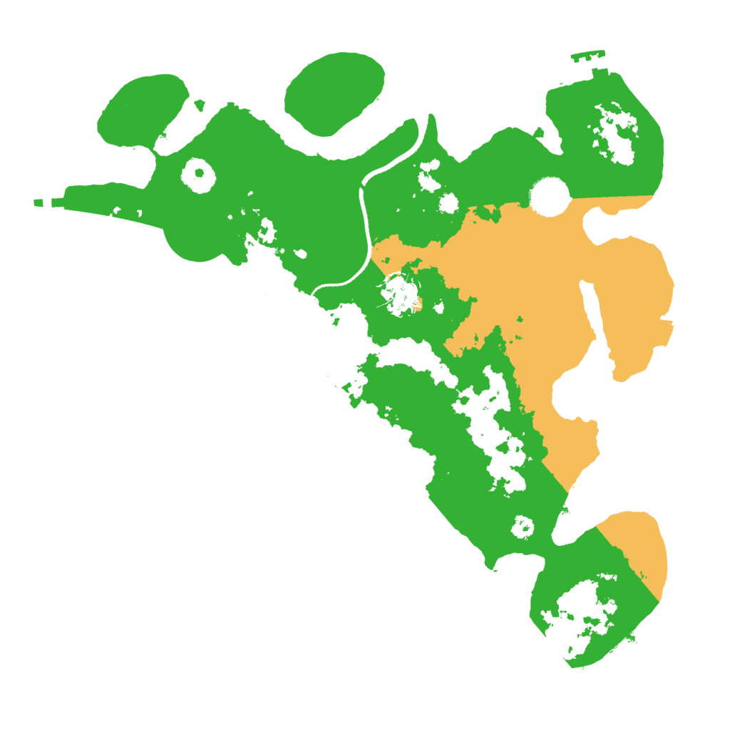Biome Rust Map: Procedural Map, Size: 3250, Seed: 271828182